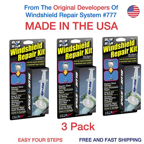 blue star windshield repair kit|buy windshield repair kit.